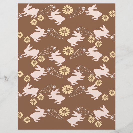 Spring bunny scrap paper (正面)