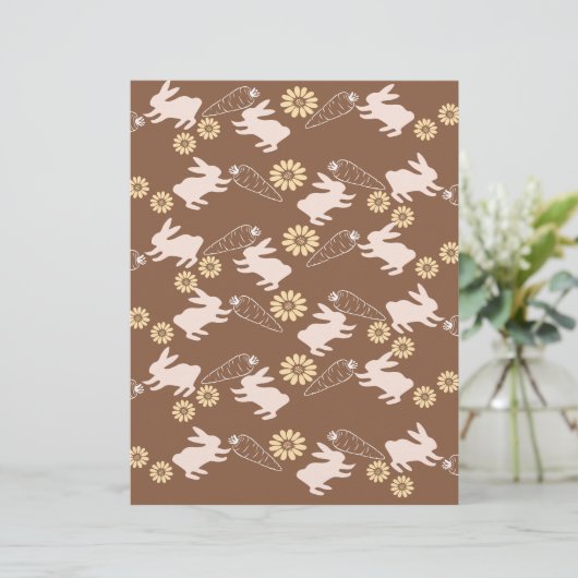 Spring bunny scrap paper (スタンド正面)