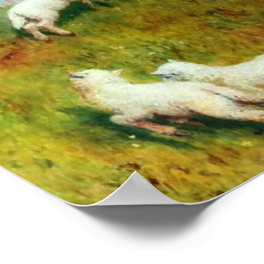 Spring by John Collier (1850-1934) ポスター (角)