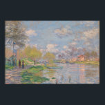 Spring by the Seine by Monet Impressionist ポスター<br><div class="desc">Impressionist Painting by Monet - Classic Masterpieces - Monet's Impressionist Painting Series - Spring by the Seine by Monet</div>