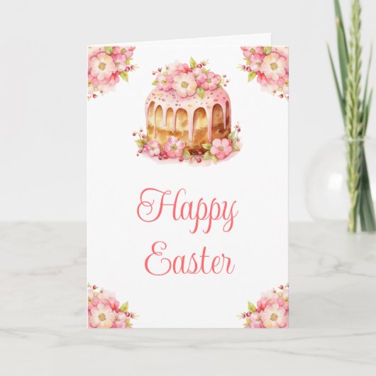 Spring Cake Easter Brunch シーズンカード (正面)