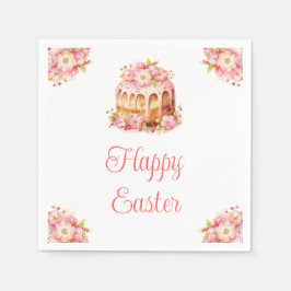 Spring Cake Easter Brunch スタンダードカクテルナプキン