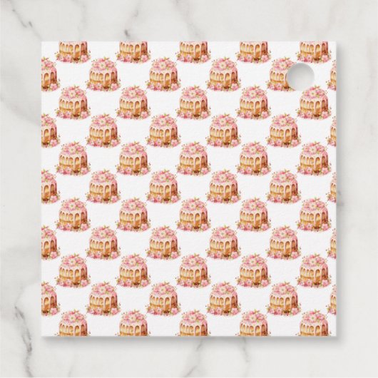 Spring Cake Easter Brunch フェイバータグ (裏面)