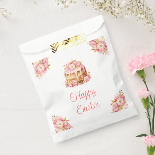 Spring Cake Easter Brunch フェイバーバッグ (封をした状態)