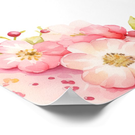 Spring Cake Easter Brunch ポスター (角)