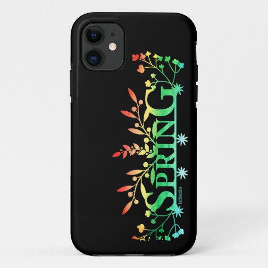 SPRING Case-Mate iPhoneケース (裏面)