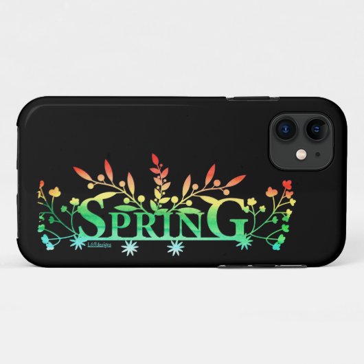 SPRING Case-Mate iPhoneケース (裏面(横))