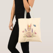 Spring cat bag トートバッグ (正面(商品))