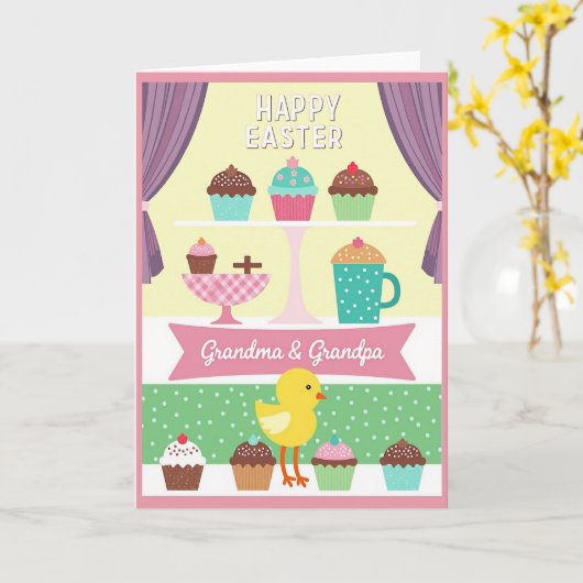 Spring Celebration Sweets Card カード (黄色い花)