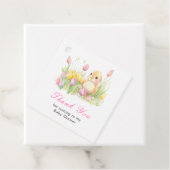 Spring Chick Baby Shower フェイバータグ (インサイチュ)