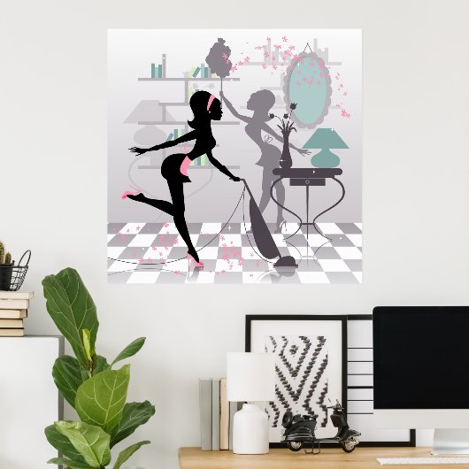 Spring Cleaning ポスター (ホームオフィス)