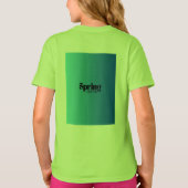 spring collection tシャツ (裏面)