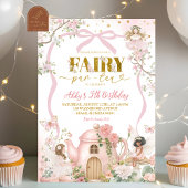Spring Coquette Enchanted Fairy Tea Party Birthday 招待状