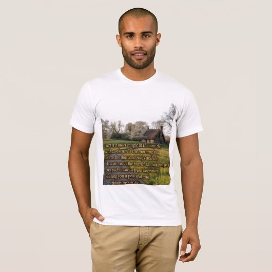 Spring Countryside Greeting Tシャツ (正面フル)
