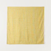 Spring crochet background in yellow. タペストリー (正面(横))