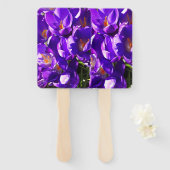 SPRING CROCUS ハンドファン (正面&裏面)