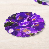 SPRING CROCUS ペーパーコースター (アングル)