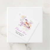 Spring Cute Bird Baby Shower フェイバータグ (インサイチュ)