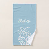 Spring Daffodil  バスタオルセット (ハンドタオル)