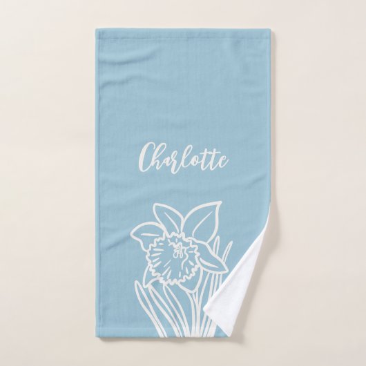 Spring Daffodil  バスタオルセット (ハンドタオル)