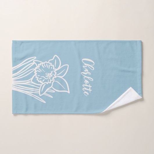 Spring Daffodil  バスタオルセット (ハンドタオル)