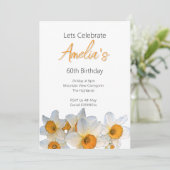 Spring Daffodil Birthday 招待状 (スタンド正面)