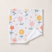 Spring Daisies  バスタオルセット (ウォッシュタオル)