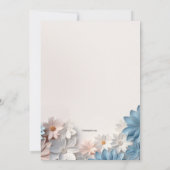 Spring Daisies Baby Shower Invitation 招待状 (裏面)