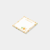 Spring Daisies Floral Bouquets Personalised ポストイット (アングル)