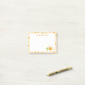 Spring Daisies Floral Bouquets Personalised ポストイット (デスク上)