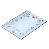 Spring Daisy Whimsy ノートブック (左側)