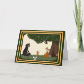 "Spring Day" Thinking of you greeting card カード (正面)