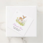Spring Deer Baby Shower フェイバータグ (インサイチュ)