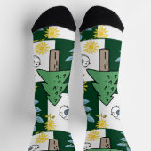 Spring design women's socks  ソックス (上部)