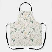Spring Easter Botanical  All-Over Print Apron エプロン (正面)