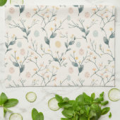 Spring Easter Botanical  Kitchen Towels キッチンタオル (折り畳み)
