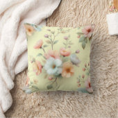 Spring Easter Flowers クッション (ブランケット)