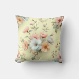 Spring Easter Flowers クッション