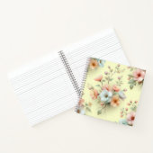 Spring Easter Flowers ノートブック (内部)