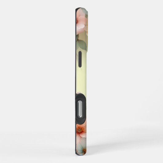 Spring Easter Flowers iPhoneケース (右側面)