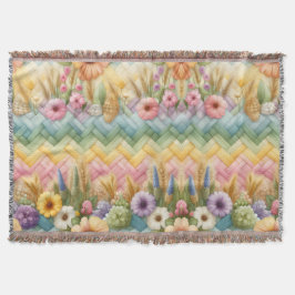 Spring Easter Joy スローブランケット