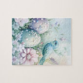 Spring Eggs Bird Garden ジグソーパズル (横)