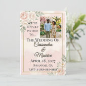 🌸 SPRING — “Ethereal Garden” 招待状 (スタンド正面)