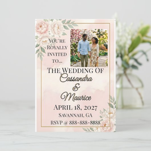 🌸 SPRING — “Ethereal Garden” 招待状 (スタンド正面)