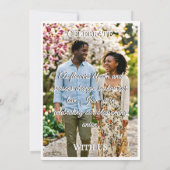 🌸 SPRING — “Ethereal Garden” 招待状 (裏面)