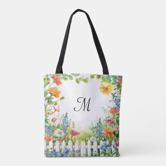 Spring Fairy Garden Customized トートバッグ (裏面)