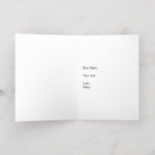 Spring Fashion  箔グリーティングカード (内側レイダウン)