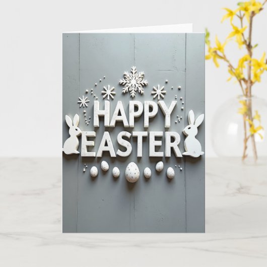 Spring Festival Greeting Card カード (黄色い花)