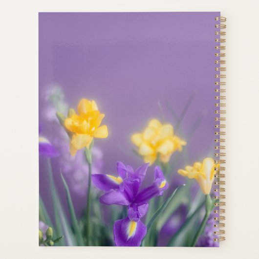 Spring Floral プランナー手帳 (裏面)