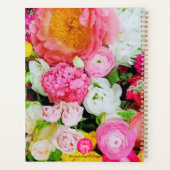 Spring Floral Bouquet 2026 Planner プランナー手帳 (裏面)